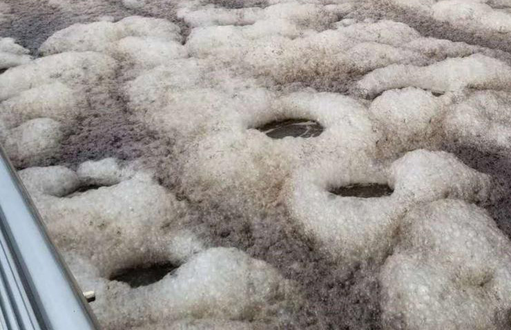 養(yǎng)豬場污水泡沫 養(yǎng)豬場污水泡沫